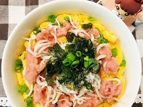 子供が喜ぶ、ネギトロ丼!